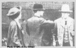 Lowe with his sister and father