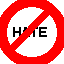 Hate is not a family value