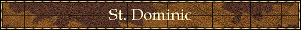 St. Dominic