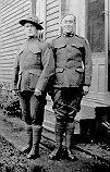 Pat and Lester Roll in their WWI uniforms
