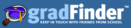 Gradfinder - Keep in touch with college and high school friends! 