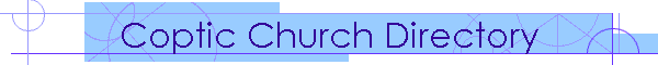 Coptic Church Directory