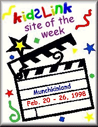 KidsLink site of the week Winner!