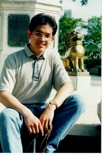 A photo of me in Singapore