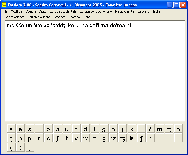 Tastiera 2.00