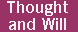 Thought and Will