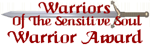 Warriors Of The Sensitive Soul Webring Award