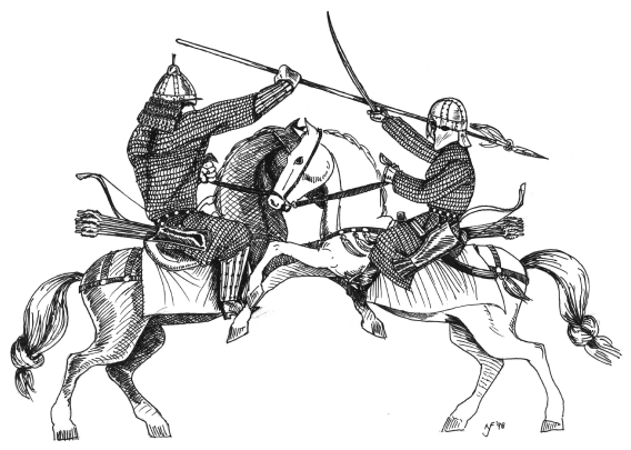 Sohrab and Gordafarid