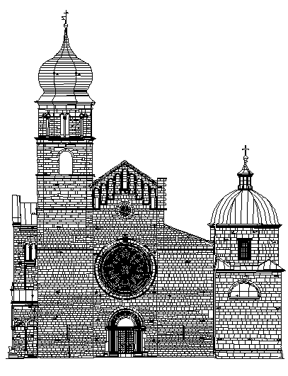 Duomo di Trento lato ovest