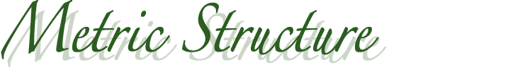 Metric Structure