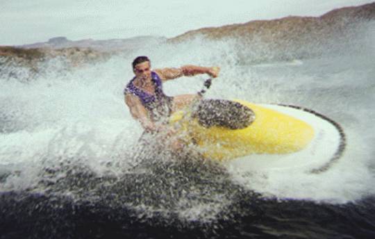 Matt at Lake Mojave, Arizona