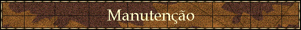 Manuteno