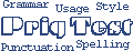 Prig Test - of your English grammar, etc.