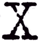 X
