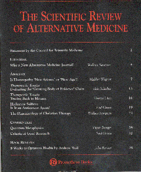 Revisão Científica da Medicina Alternativa