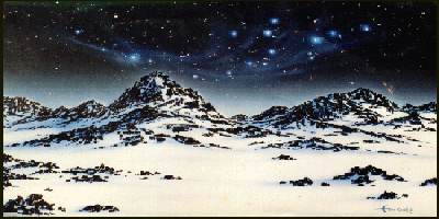 Picture of Arctic Mountainscape on Snowgard.