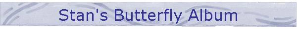 Stan's Butterfly Album