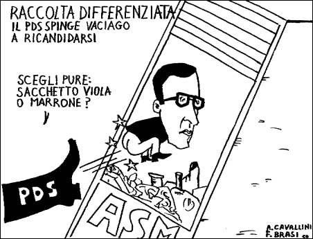 Raccolta differenziata (GIF 38K)