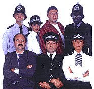Thin Blue Line Starring Rown Atkinson