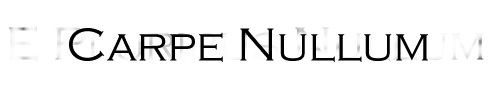 Seize nothing.