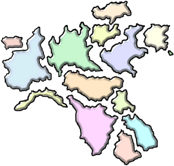 Map of Padania