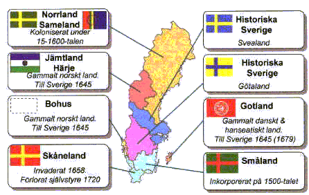 Map of Sverige