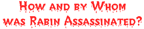 How and by Whom was Rabin Assassinated?