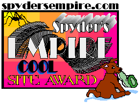 Spyder's Empire Cool Site Award