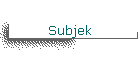 Subjek