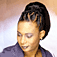 Flat 		 Twists w/Ponytail