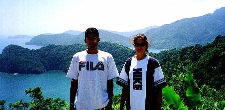 Jill and I at Maracas lookout