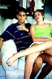 Raquel and I
