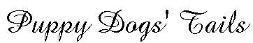 Puppy Dogs' Tails