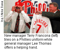 Terry Francona and Lee Thomas