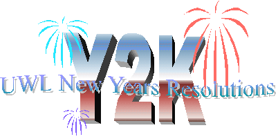 UWL New Years Resolution Y2K