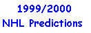 Shortcut to NHL Predictions
