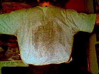 Camiseta de Roberto despus de un paseo por Madrid