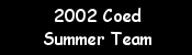 2002 Coed Summer Team