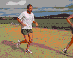 Brian in the Runners Shop 10k