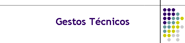 Gestos Tcnicos