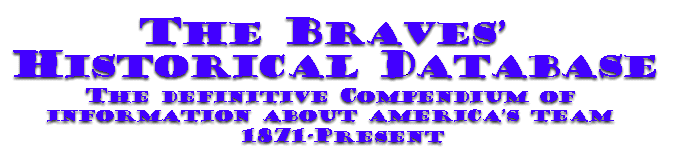 The Braves' Historical Database