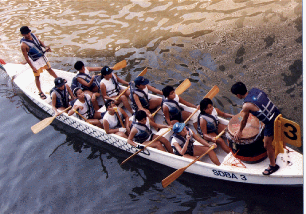 Ladies Team about to race