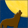 Bark at the moon!