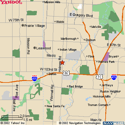 Holmeswood Location Map