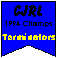 1996 CJRL Championship Banner