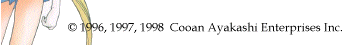 copyright Cooan Ayakashi Enterprises Inc.