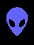 an extra terrestrial face