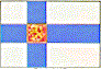 The flag of Finland