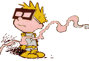 Spaceman Spiff with cool glasses