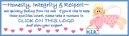 Honesty, Integrity and Respect on the web.